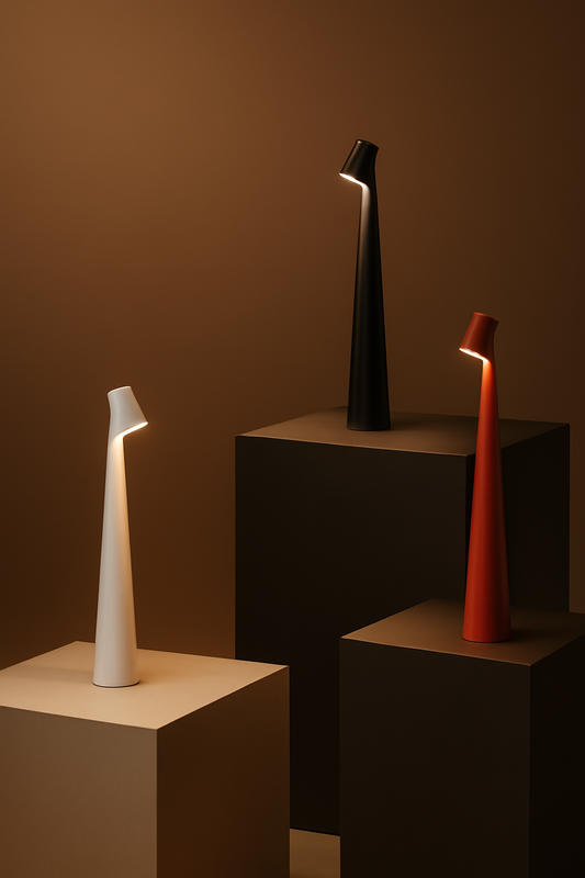 Sleeky LED Touch Lamp – Modern Aluminum Accent Light