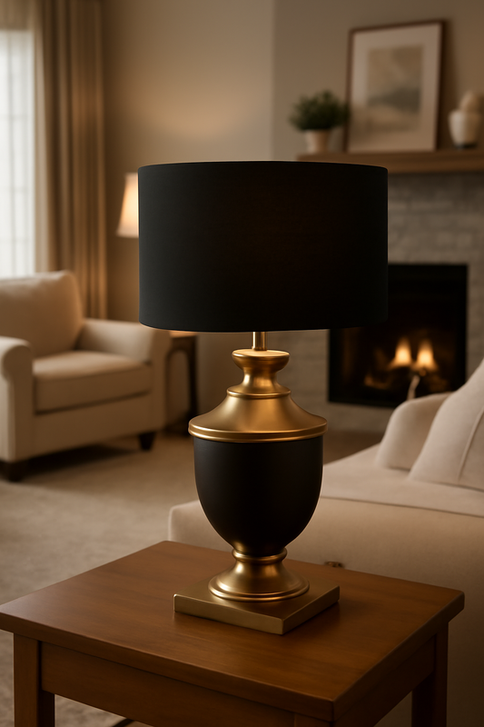 Antique Brass Elegance Table Lamp