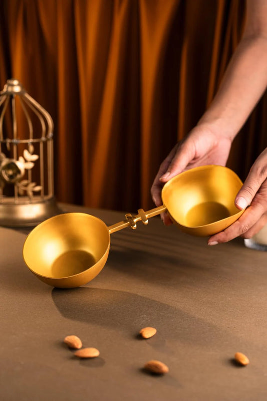 Golden Taraju Nuts Bowl