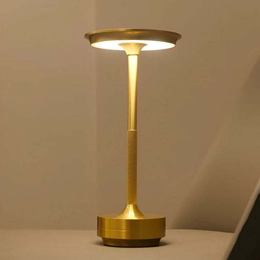 Slim Halo Iron LED Table Lamp