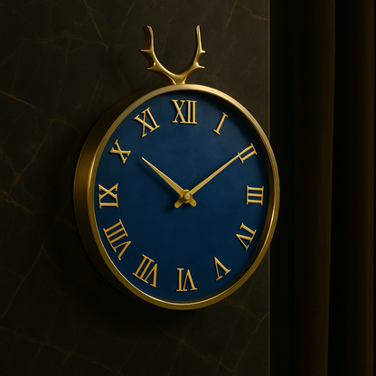 Luxury Antler Wall Clock