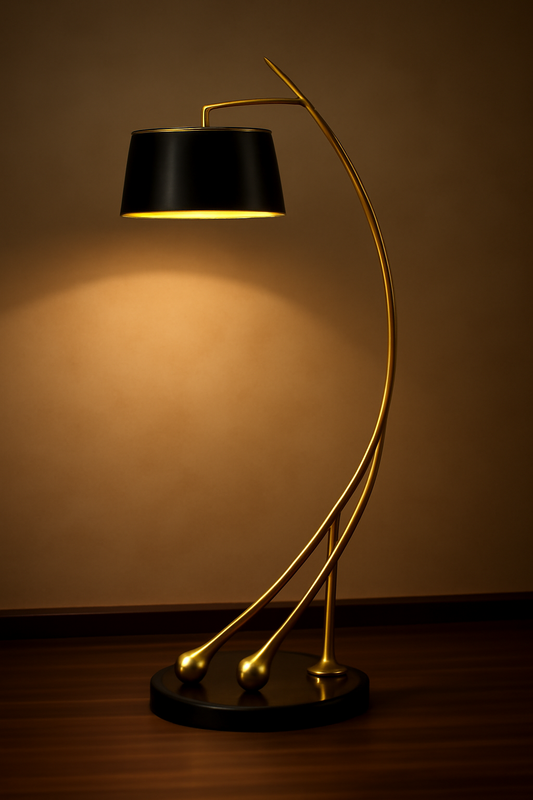 Curved Artistic Floor Lamp