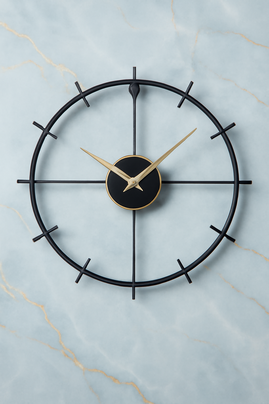 Luxe Orbit multi dimensional Wall Clock – Single Ring Design