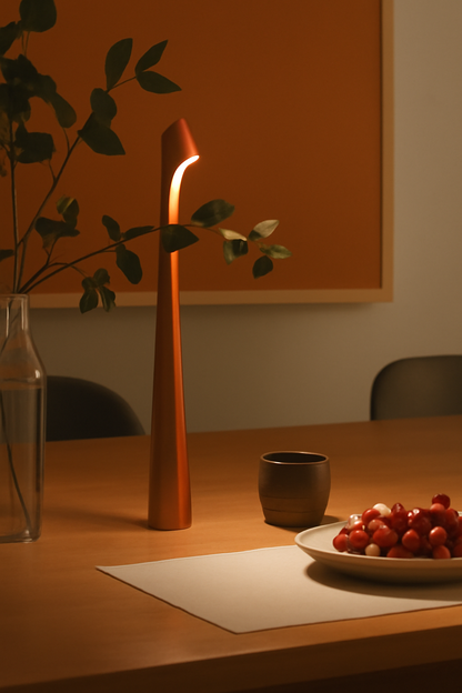Sleeky LED Touch Lamp – Modern Aluminum Accent Light
