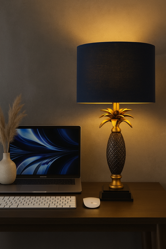 Tropical Pineapple Inspired Table Lamp
