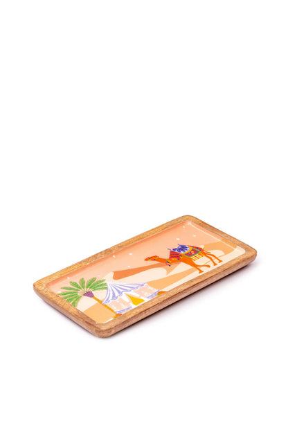 Wooden Tray - Rajasthani Folk