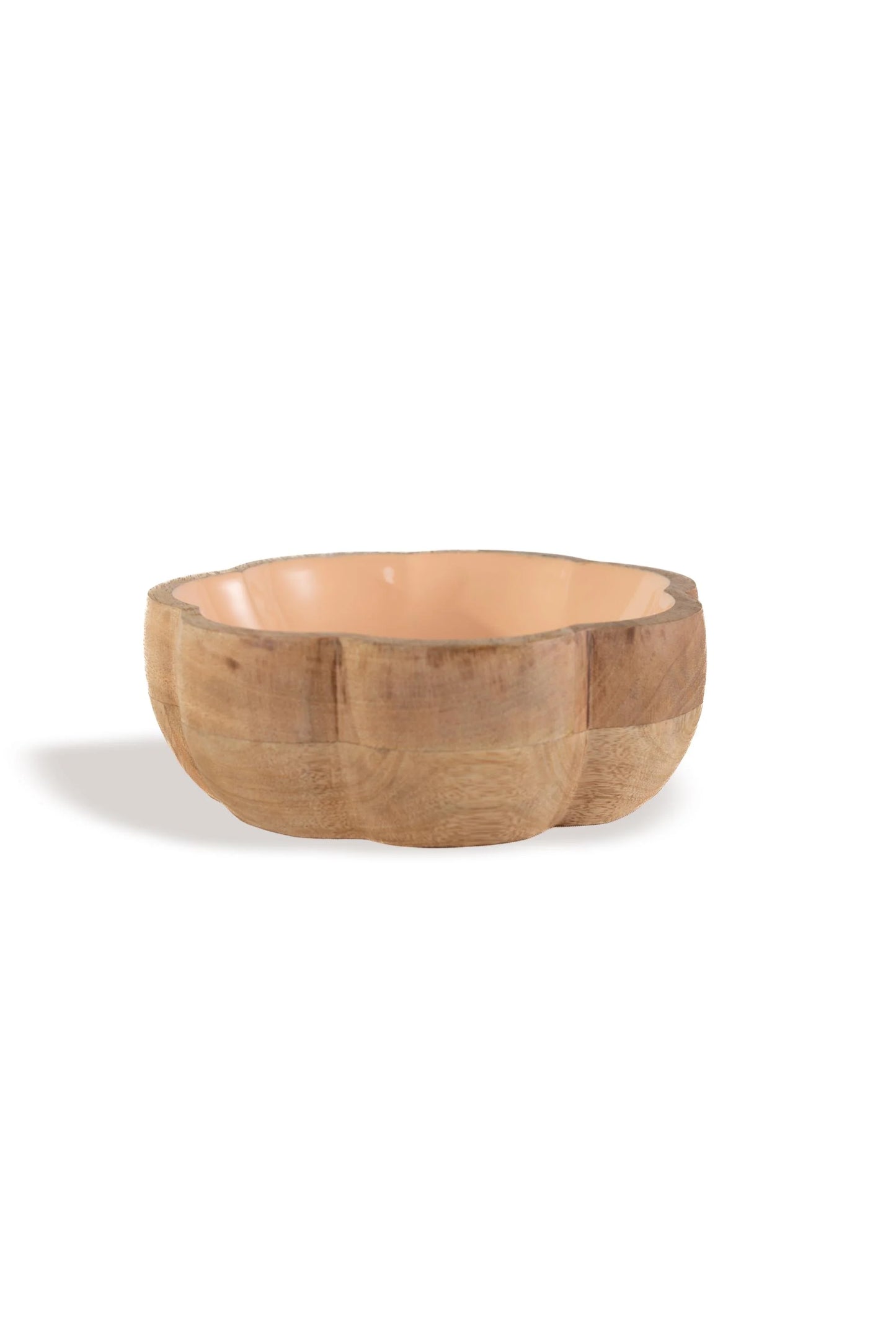 Wooden Flower Bowl