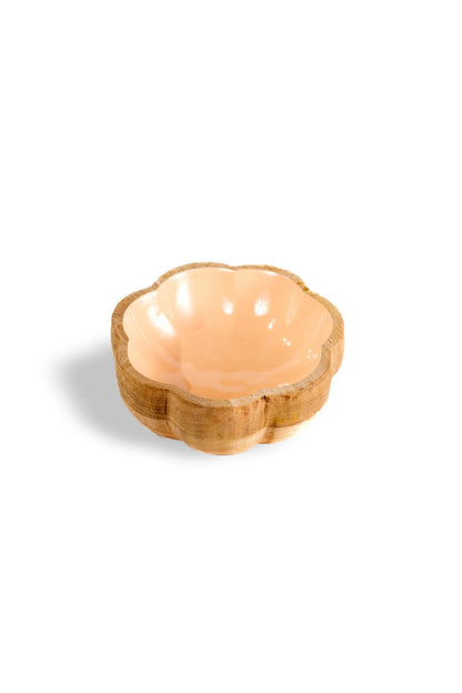 Wooden Flower Bowl
