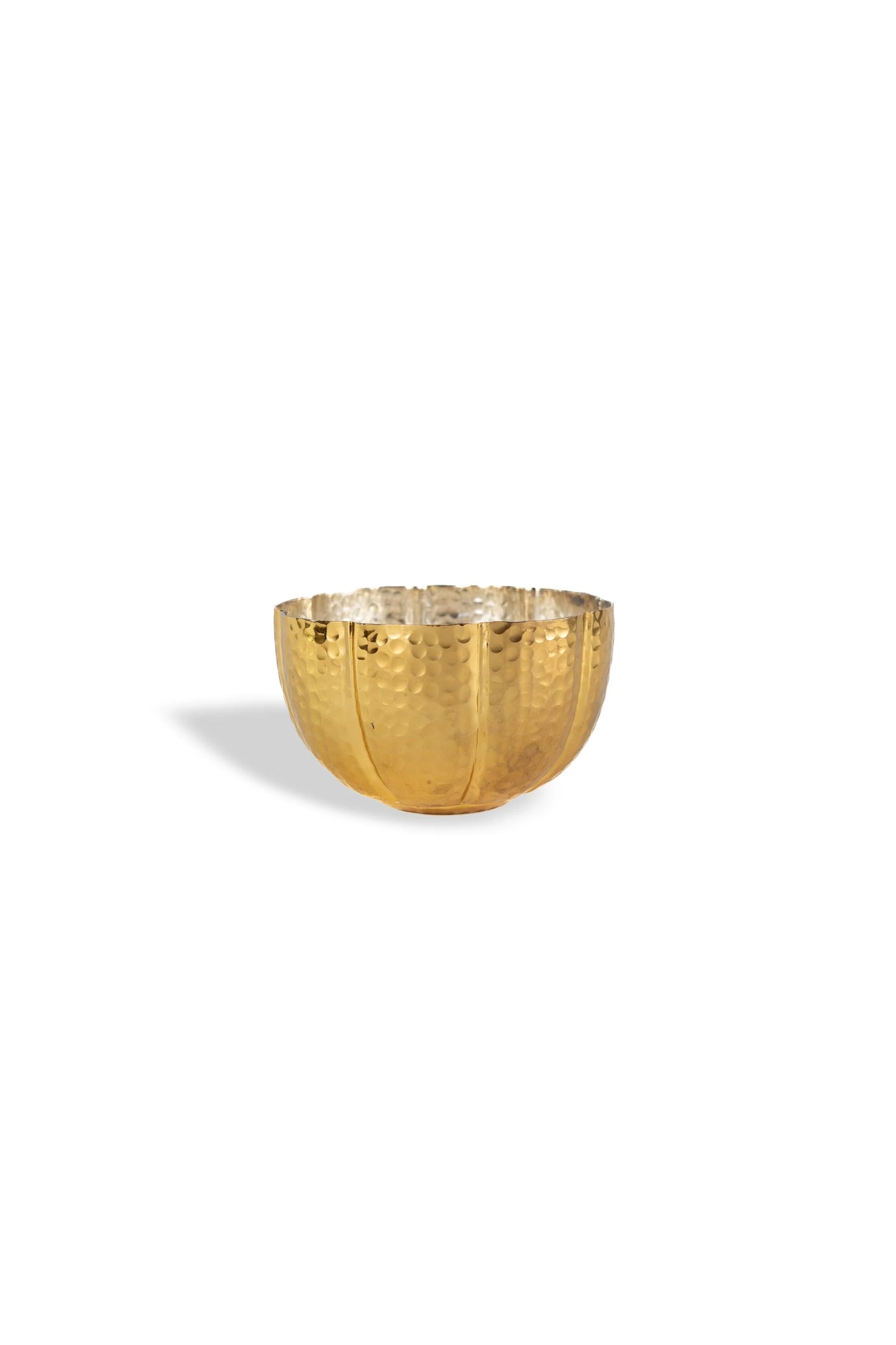 Serving Bowl Two Tone Hammered