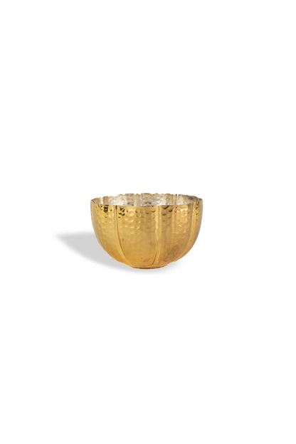 Serving Bowl Two Tone Hammered