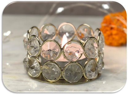Crystal Diya Set of 4