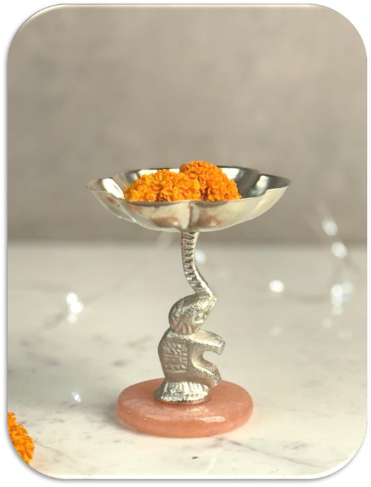 Handcrafted Metallic Diwali Diya Set of 4